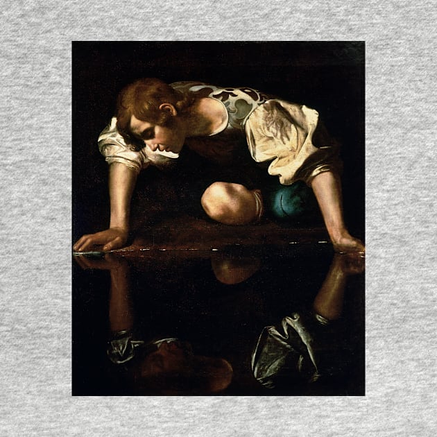 Narcissus - Michelangelo Merisi da Caravaggio by themasters